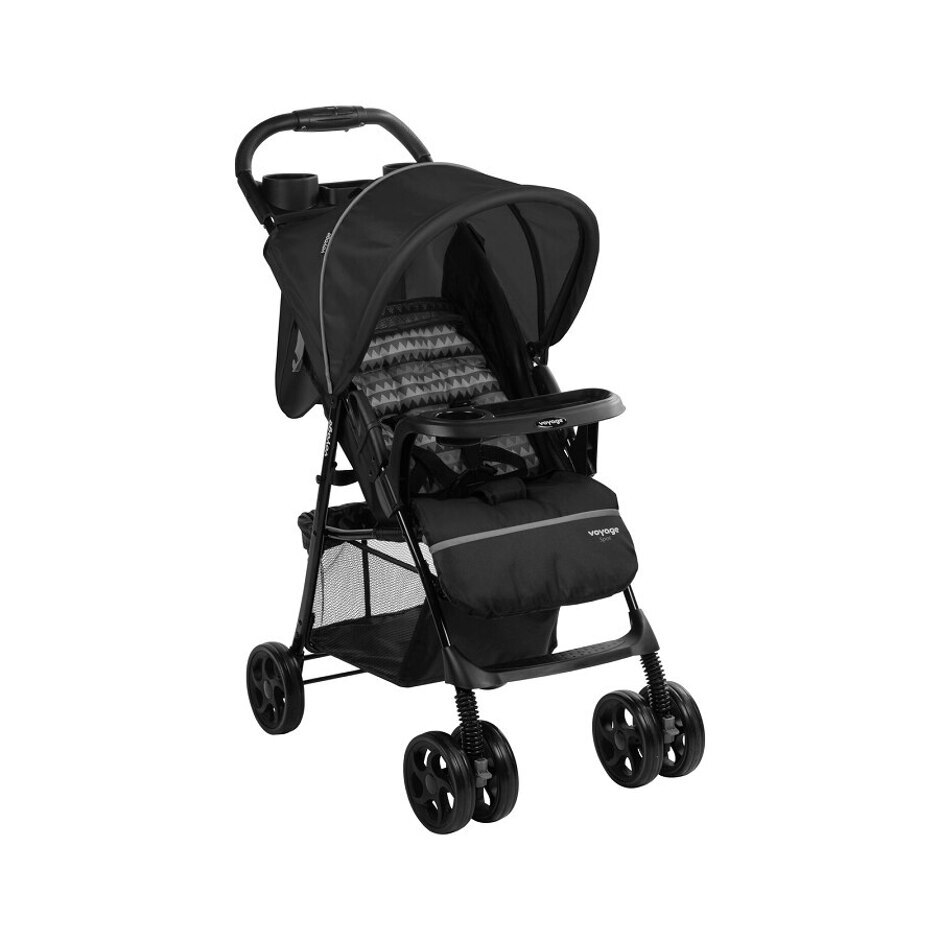 Carrinho de Bebê Spot Voyage Até 15 Kg Preto